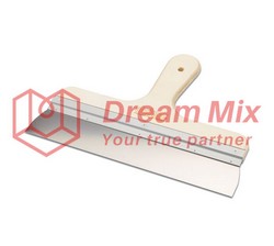 Curved spatula with handle DEKOR 400mm