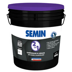 ПОЛИМЕРНА ФИНА ШПАКЛОВКА SEMIN 2 в 1 , 25 кг.,БАКА